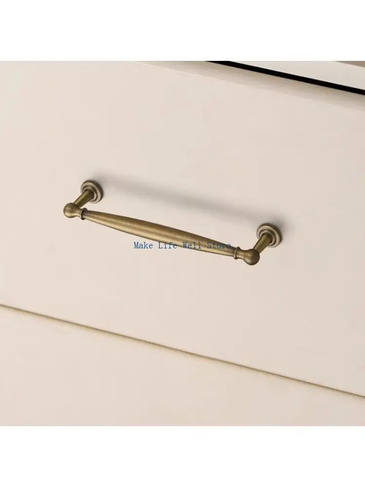  Pack of 2 Luxury Bronze Cupboard Handles With Smooth Grip for Kitchen Wardrobe