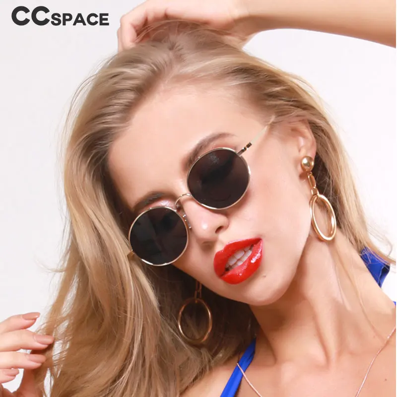 49072 Round Steam Punk Vintage Sunglasses Men Women Fashion Shades UV400 Vintage Glasses