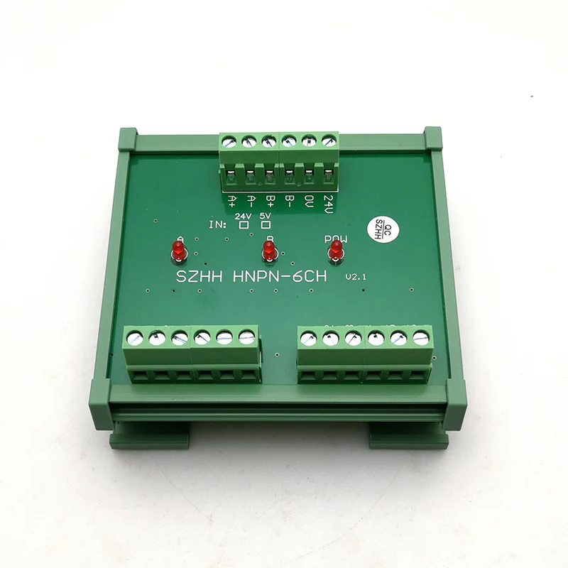 HNPN-6CH Pulse Distributor One Group in 6 Groups Out A Group of Signals Drives Multiple Servos or Steps at the Same Time