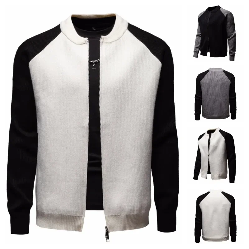 

New Autumn and Winter Knitted Sweater Jacket Fashionable and Warm Sweater Cardigan