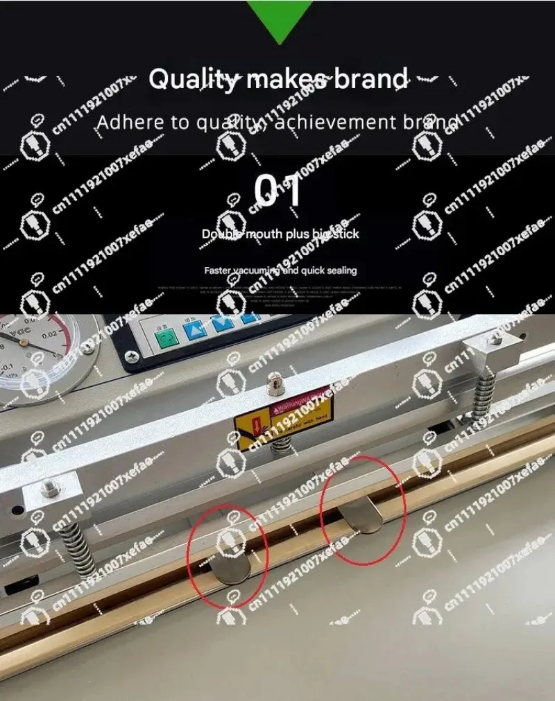 Electric Double Nozzle Vacuum Packaging Machine