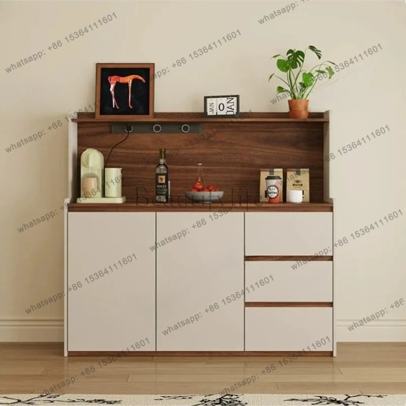 Nordic Multi-functional New Light Luxury High-end Floor Storage Kitchen Cabinet Luxury Craft Display Living Room Cabinets