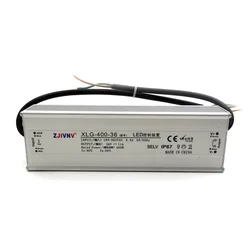 AC-DC 400W Switching Power Supply 180-263VAC to DC 24V 36V 45V 48V Waterproof IP67 SMPS PSU For LED Lighting Transformer XLG-400