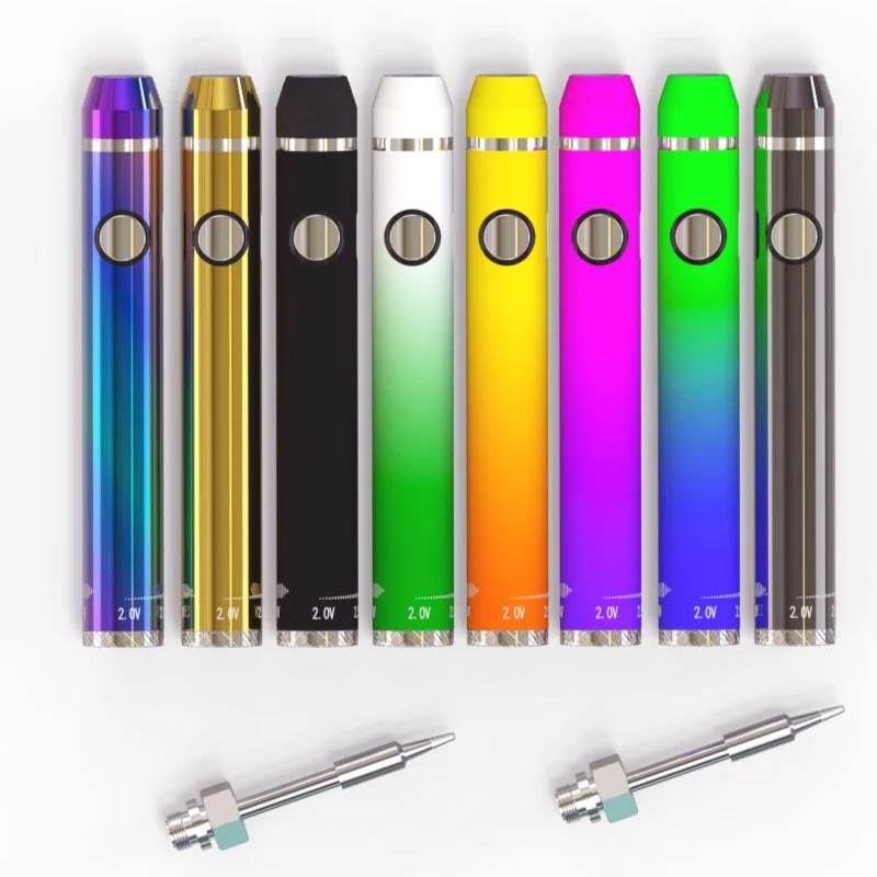 1 قطعة شحن جانبي Evod ، 510 بطارية تسخين مسبقًا ، أداة إصلاح لحام lronTool ، لمبة إضاءة mi