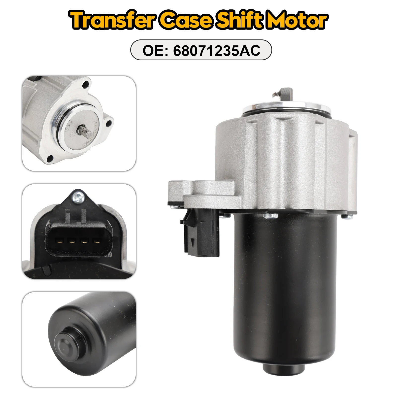 Artudatech Transfer Case Shift Motor for Jeep Grand Cherokee Liberty 68071235AC 600-938 Car Accessories