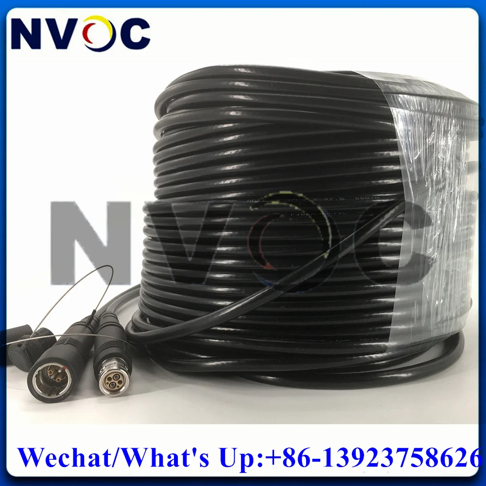 3K.93C SMPTE 300M Hybrid Wire Electrical HD Camera Cable Electric Conductor FUW-PUW-300M-PVC Fiber Optic Patch Cord No Reel