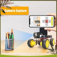 ABOU-ESP32 Smart Robot Car Kit Parts Accessories Spare For Arduino IDE Programming Project Starter Great Fun STEM Robotic Kits