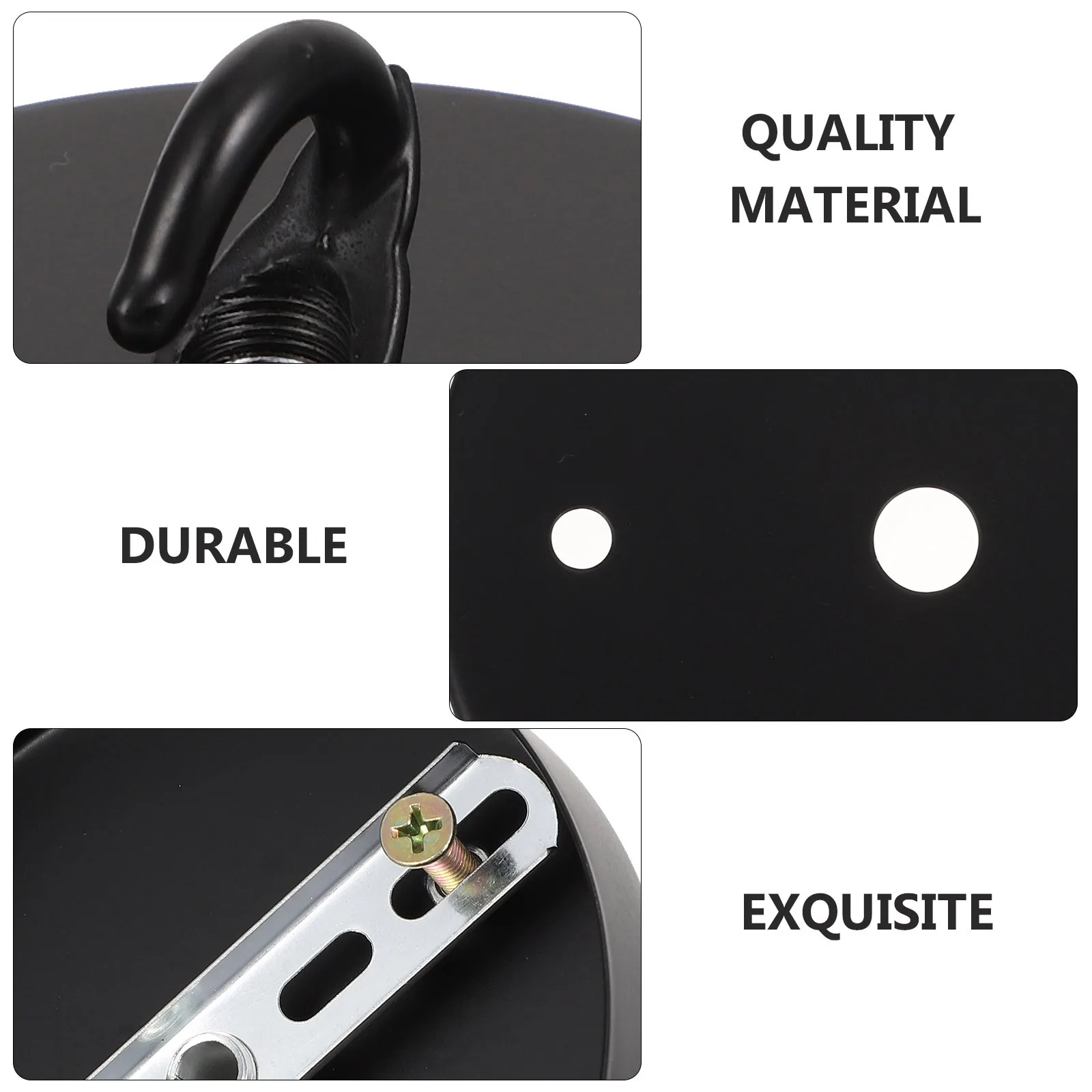 Vintage Chandelier Ceiling Plate Durable Rust Resistant For Kitchen Bathroom Modern Light Pendant Fixture