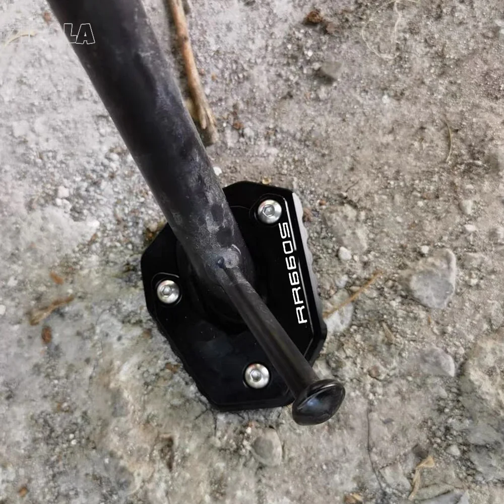 

For VOGE DSX625 DSX900 625 900 525 RR660S RR525 RR500S DS500X AC525 350AC CNC Aluminum Foot Side Stand Kickstand Enlarger Pad