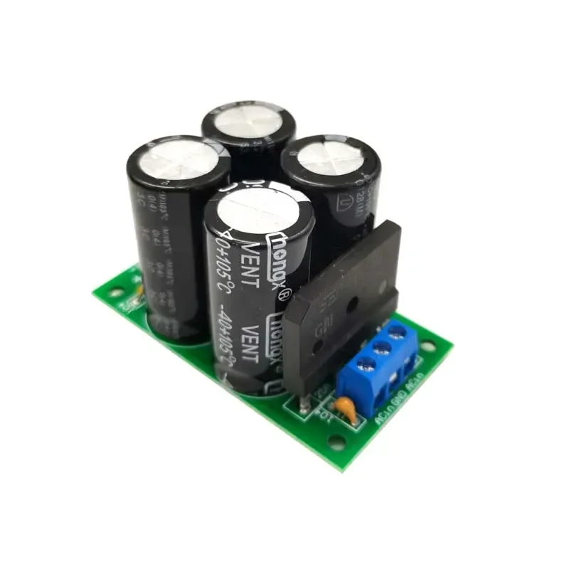 Nuovo raddrizzatore a onda intera 35V 50V 63V 25A tensione negativa positiva amplificatore HiFi a doppia potenza scheda filtro Audio rraddrizzatore