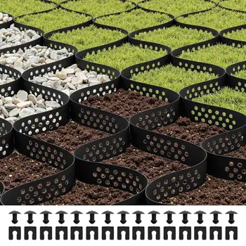 شبكة أرضية Geocell بعمق 2 بوصة 16.4 × 6.5 قدم لحل تثبيت الحص...