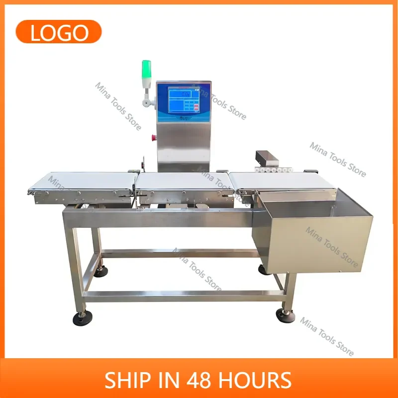 Dynamic Conveyor Belt Checkweigher Machine Touch Screen, 200 Product Memory, Ideal for Snacks, Biscuits, and Small Packages