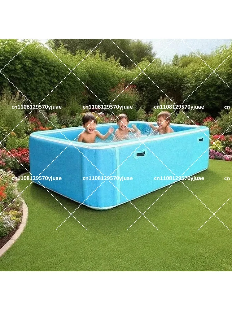2026 Outdoor Large Summer Water Play Plunge Pool Portable  Inflatable Swimming Pool for Kids Adults