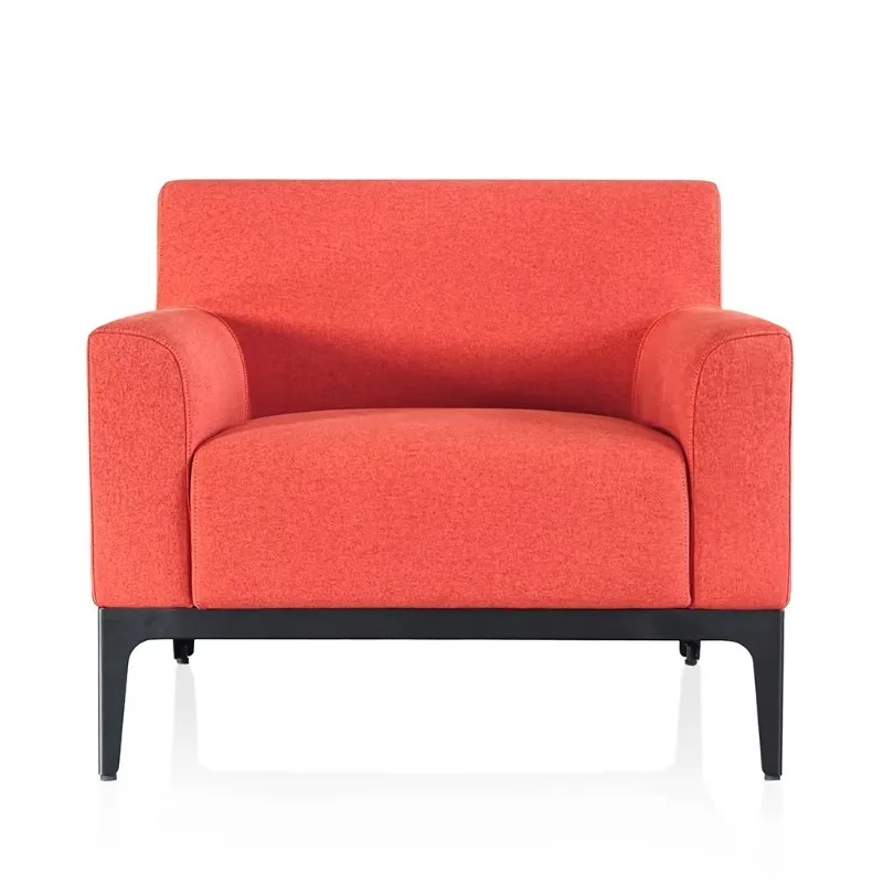 Modern Italian Design Waiting Area Seating Single Sofa Office Reception Sofas
