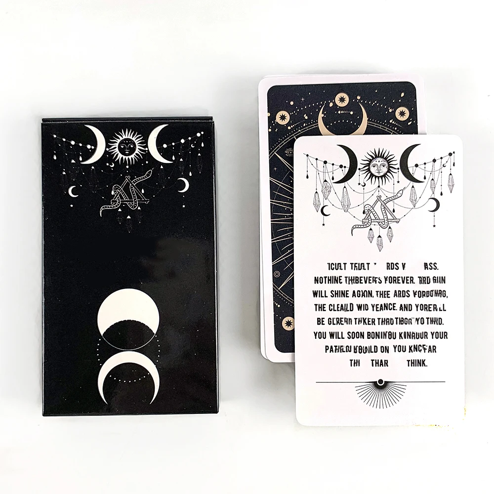 

Новые карты Oracle English Vision Predictive Divination Deck Edition, настольные игральные карты, подарки на Хэллоуин и Рождество