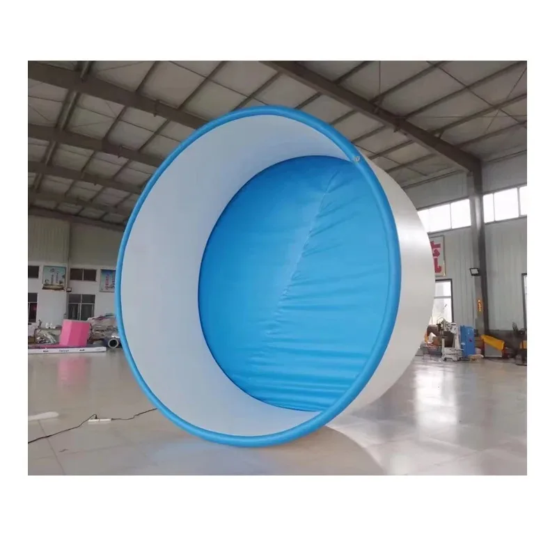 تجاري مخصص في الهواء الطلق المحمولة قطرة غرزة DWF للأطفال البالغين دائم نفخ حمام سباحة مائي كبير حمام سباحة قابل للنفخ