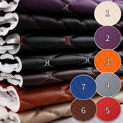 100*155cm Thick Faux Leather Fabric for Upholstery Furniture Car Interior Floor Background Wall Sliding Door Decor Faux Leather