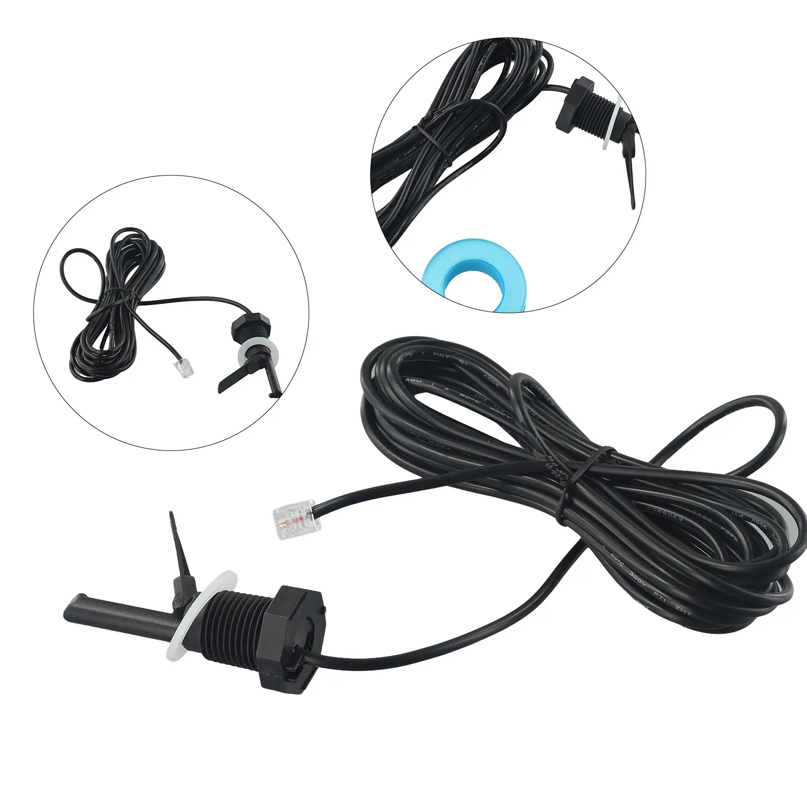 Flow Switch With Sensor And 5M Cable For For Hayward For Goldline Salt Chlorinator Generator Swimming Pool Spa Equipment Parts G