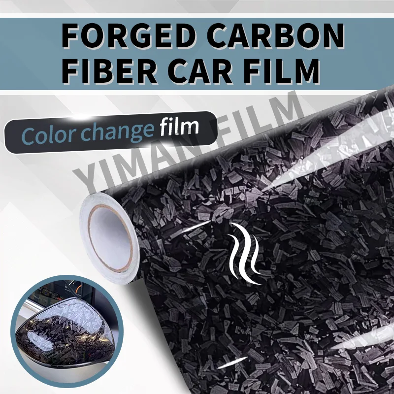 

Глянцевое кованое углеродное волокно, черный, красный, синий, фиолетовый, клейкая виниловая наклейка для тюнинга автомобиля, наклейка, пленка для кузова автомобиля, пленка для упаковки
