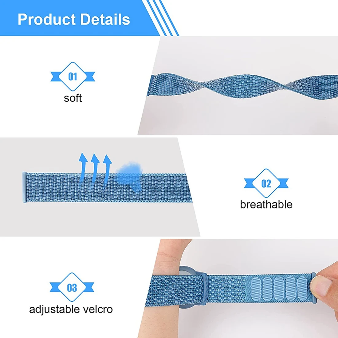 Braccialetto per bambini compatibile con Apple AirTag, custodia protettiva per Air Tag GPS Tracker Holder con bracciale in Nylon F