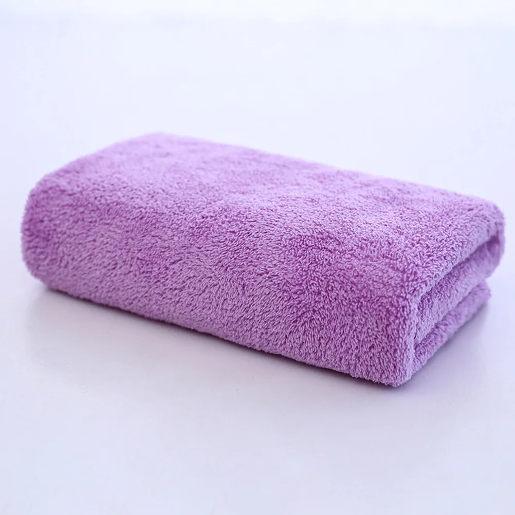 

5Pcs Microfiber Makeup Remover Towel for Women Facial Towel Wash Cloth Face Washing Travel Home Use Purple Washcloth