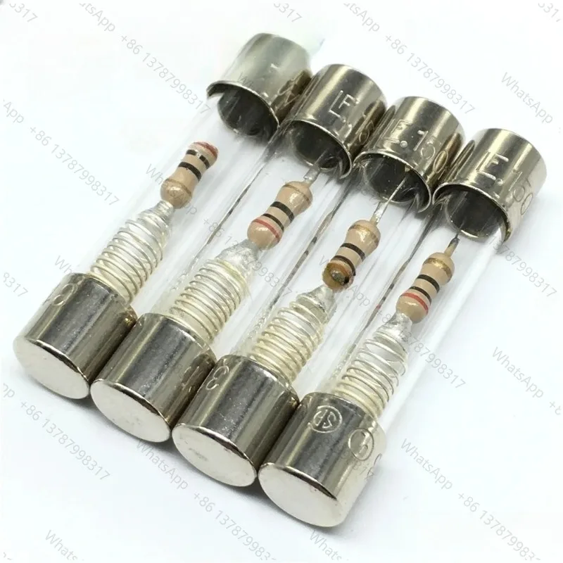 6 * 30/32 glass fuse tube T delay 250V slow melting 313 LF.15mA/250VP