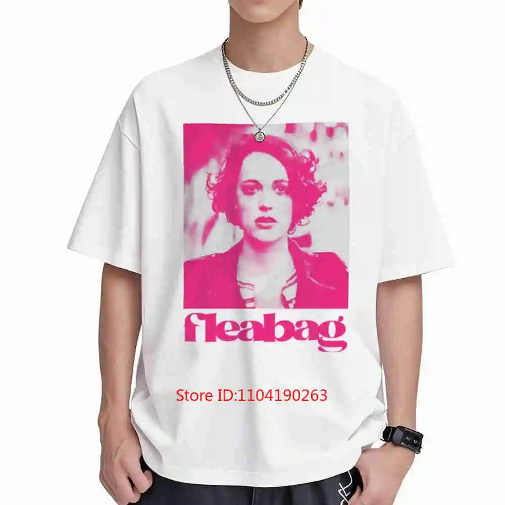 Fleabag Phoebe Waller Bridge Short Sleeve Tee 100% Cotton T-Shirt