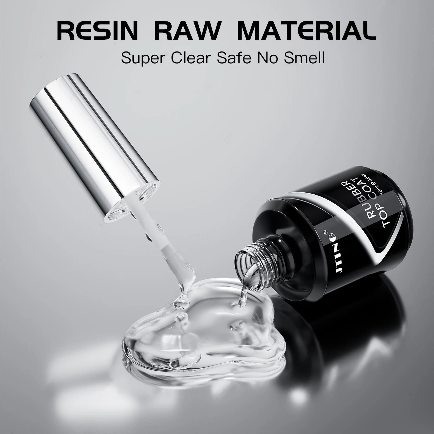 JTING 1 قطعة 15 مللي سوبر لامعة عالية لامعة المطاط معطف فوقي هلام طلاء الأظافر جودة عالية طويلة الأمد لا مسح معطف فوقي #4