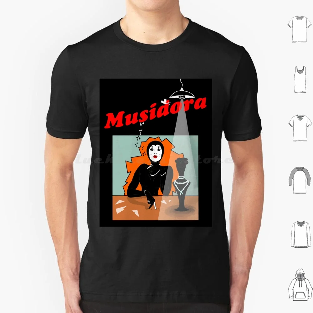 Musidora As Irma Vep T Shirt Cotton Men Women DIY Print Musidora Classic Movies Woman Irma Vep