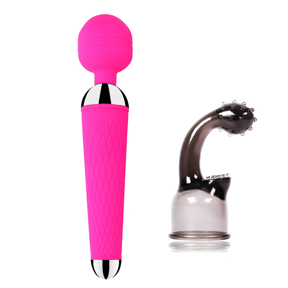 Powerful AV Magic Wand Vibrators For Woman Oral Clit Personal Body Massager G Spot Vide Sex Toys_voghion.com