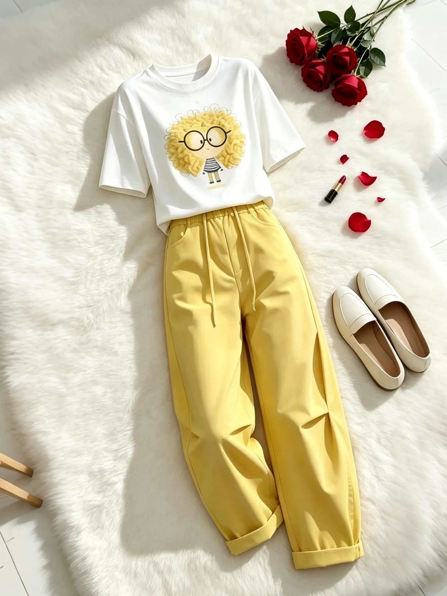 

2026 New Women's Outdoor Sports Printed Short Sleeve T-Shirt And Casual Pants Set Fashionable Casual Wear Breathable Summer O...