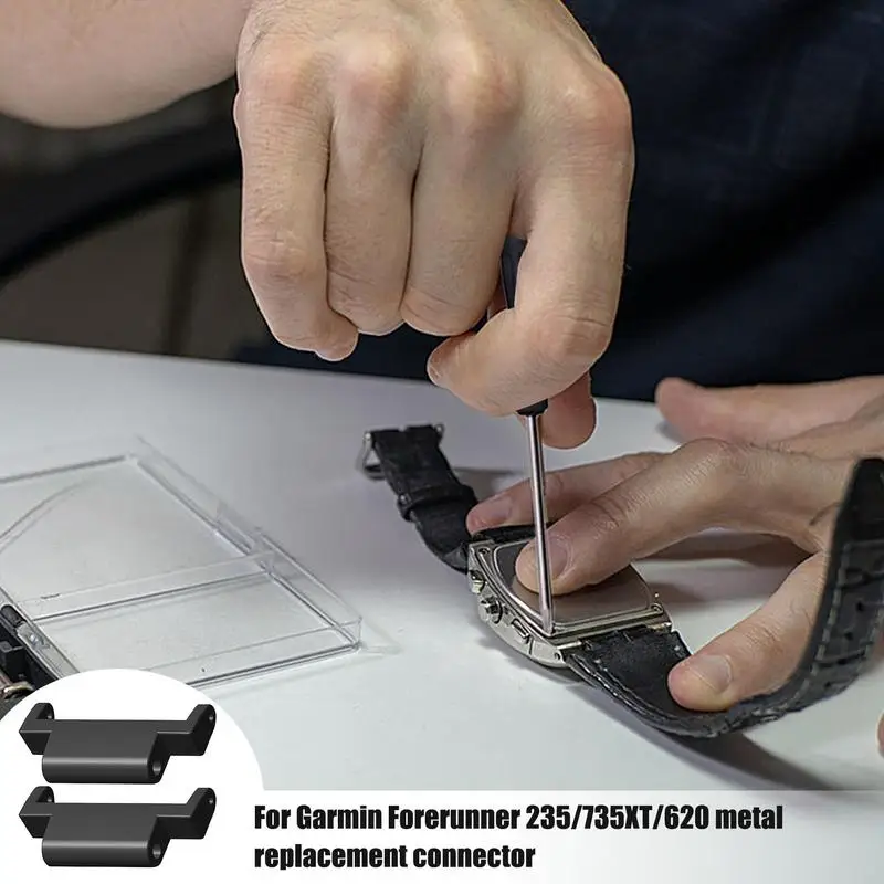 For Garmin ForerunnerConnector Rust-Resistant Watch Band Retainer for Garmin Flexible Smartwatch Repair Supplies Reusable