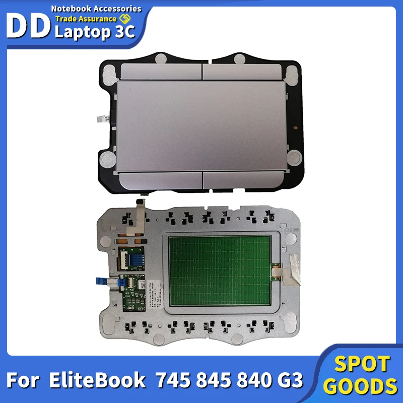 

New Laptop TouchPad Mouse Buttons Board Original For HP EliteBook 745 845 840 G3 6037B0112503 6037B0112502 Replace Laptop Parts