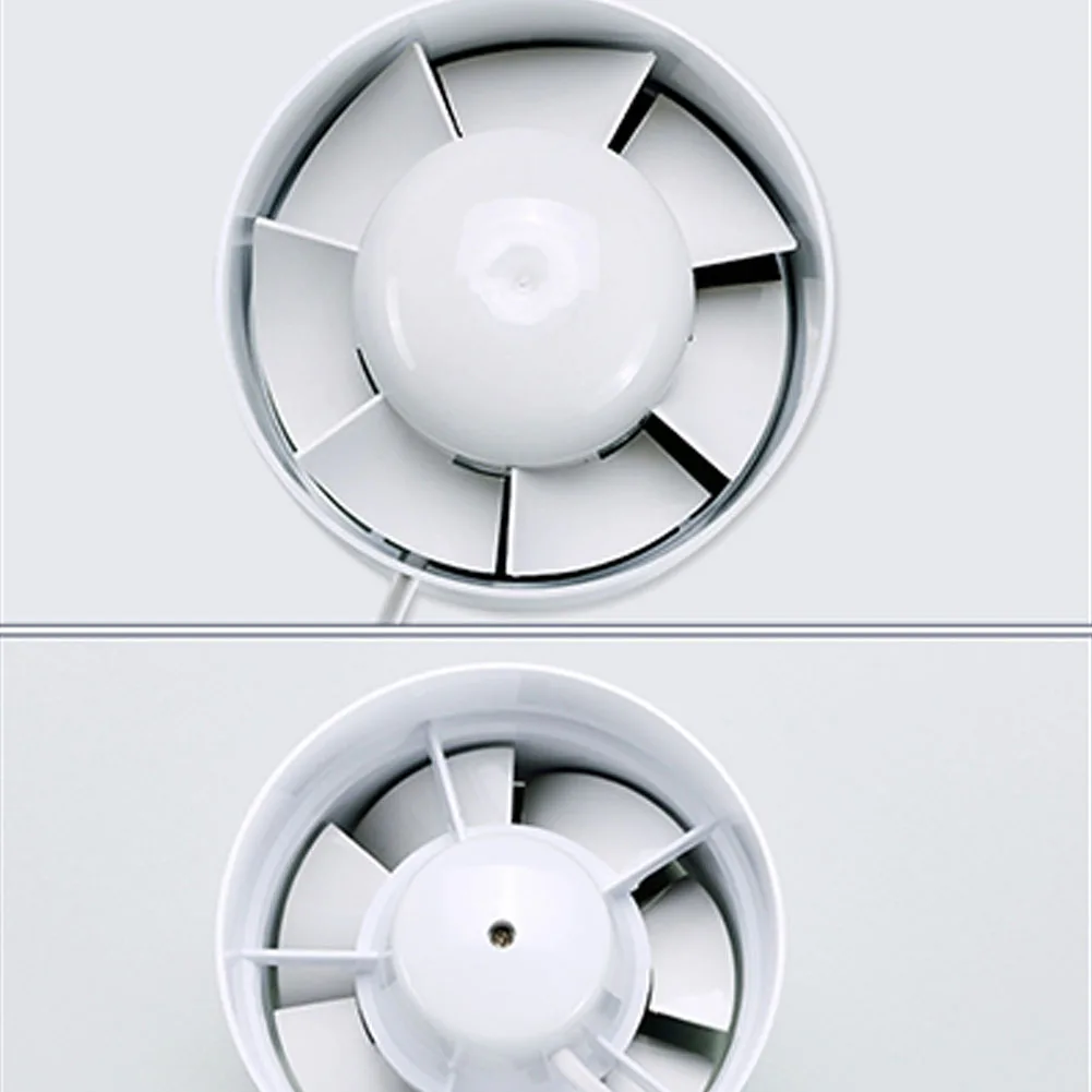 พัดลมเพดาน220V 4นิ้ว, พัดลมระบายท่อระบายไอเสียสำหรับอุปกรณ์ในห้องน้ำ