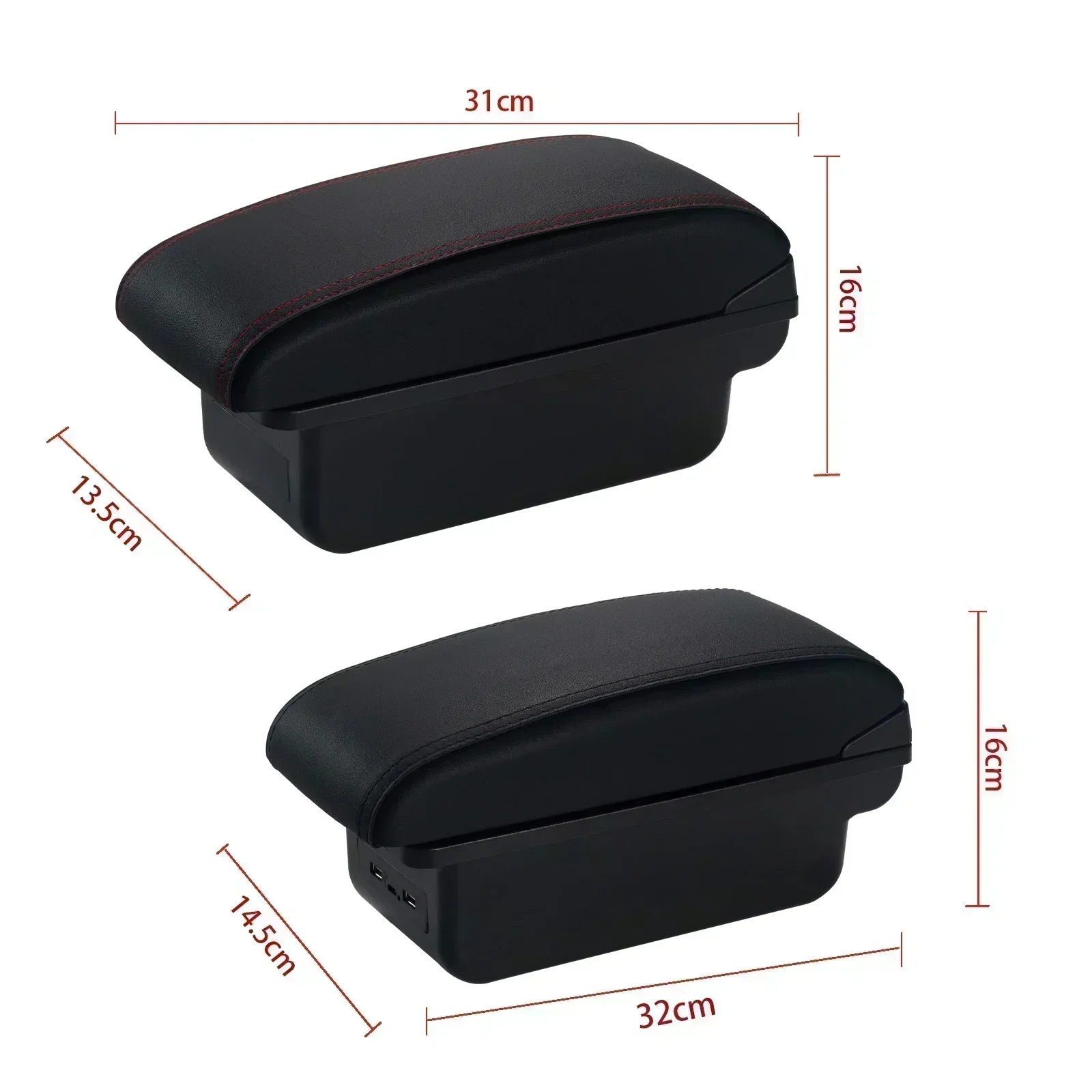 For Volkswagen Golf 6 Armrest Box for VW Golf 6 Golf 5 Mk6 MK5 Jetta 5 Car Armrest for VW Sagitar Storage Box Interior Retrofit