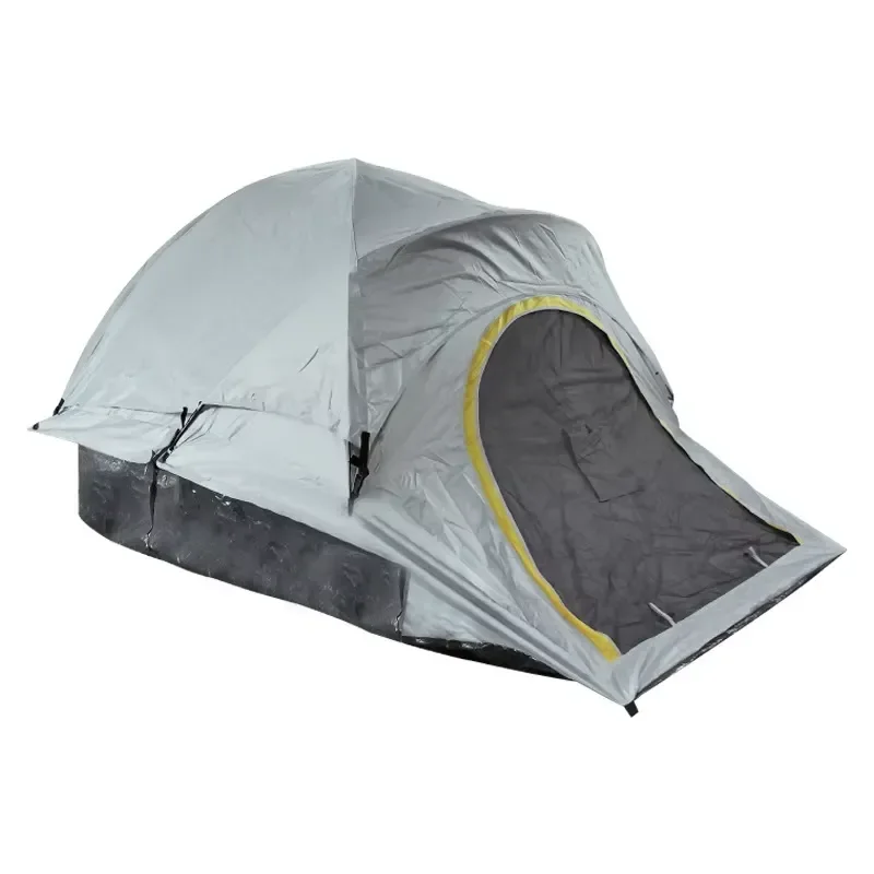 Portable 210D Oxford Truck Tent Aluminum Pole Waterproof Rear Camping Awning Canvas Fabric Outdoor Storage Solution