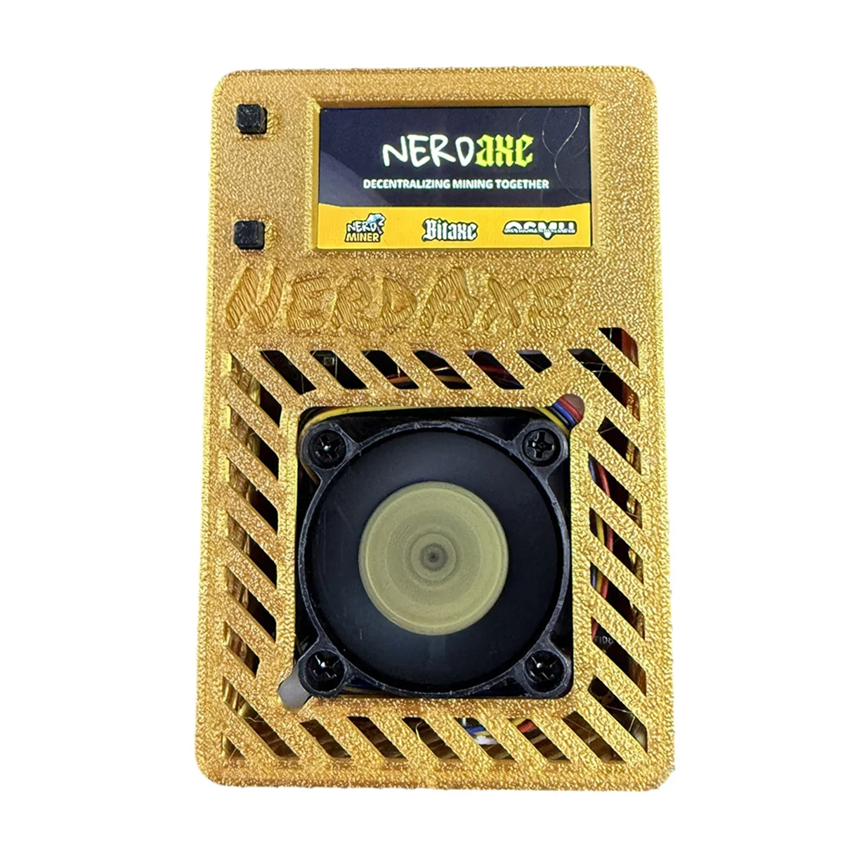 NerdAxe Miner with Display Nerdminer 500Gh/S S19XP BM1366 ASIC Bitaxe Bitcoin Micro-Miner Lottery Mining Miner EU PLUG