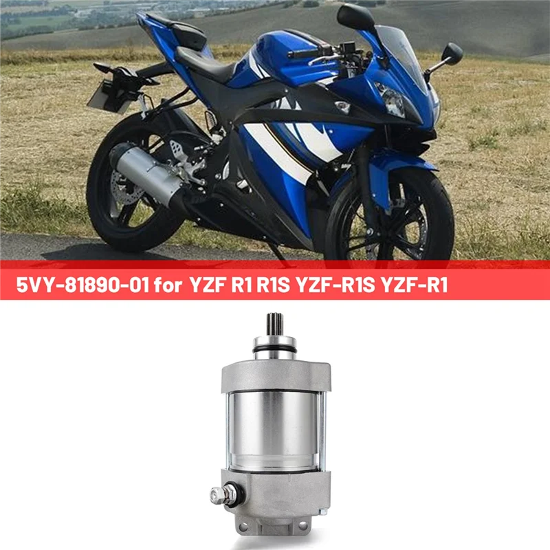 Motor Starter 5VY-81890-01 Motor Starter Sepeda Motor Untuk YZF R1 R1S YZF-R1S YZF-R1