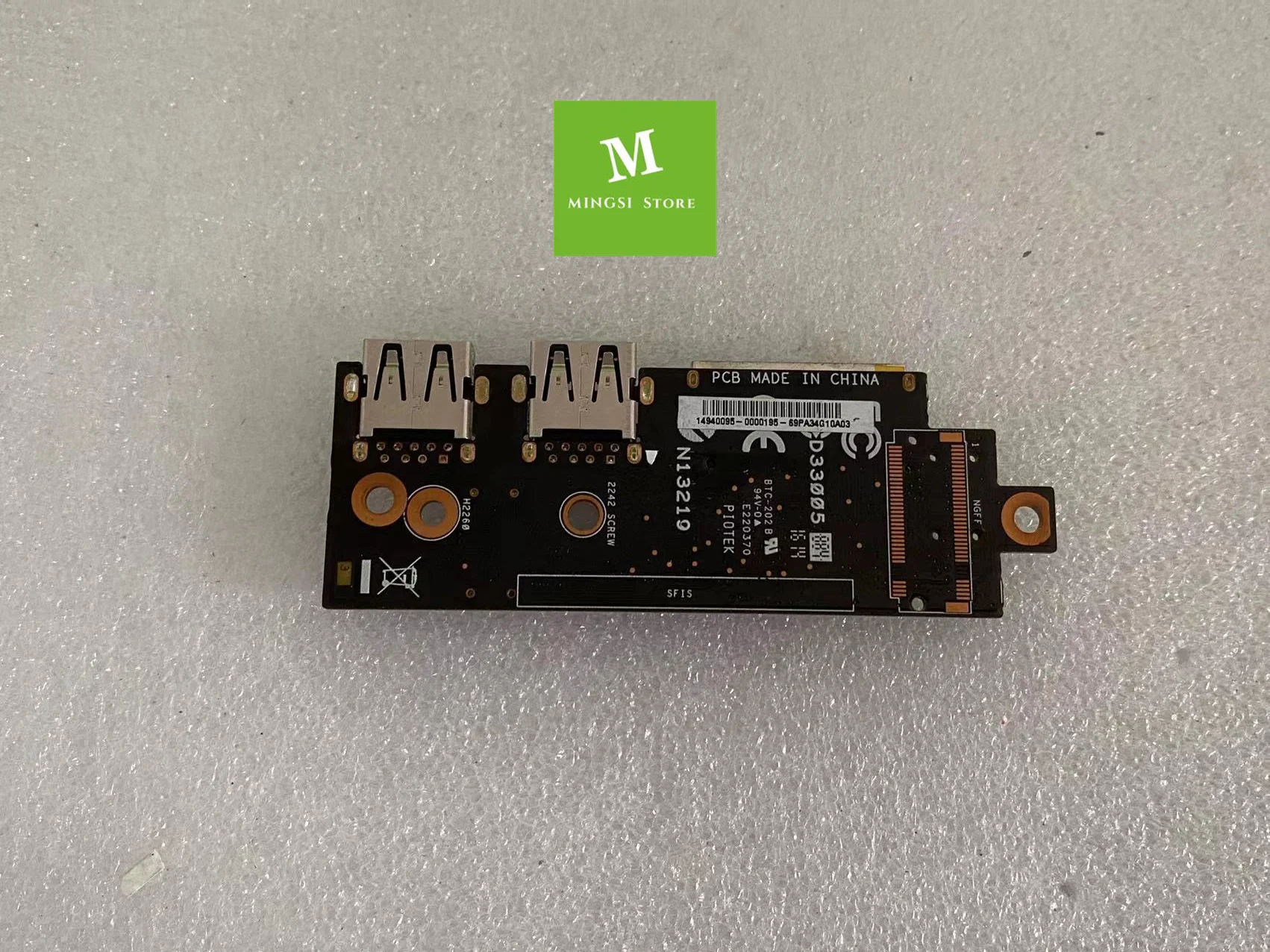 

FOR ASUS UN62-DB REV 1.0 USB SD CARD READER BOARD