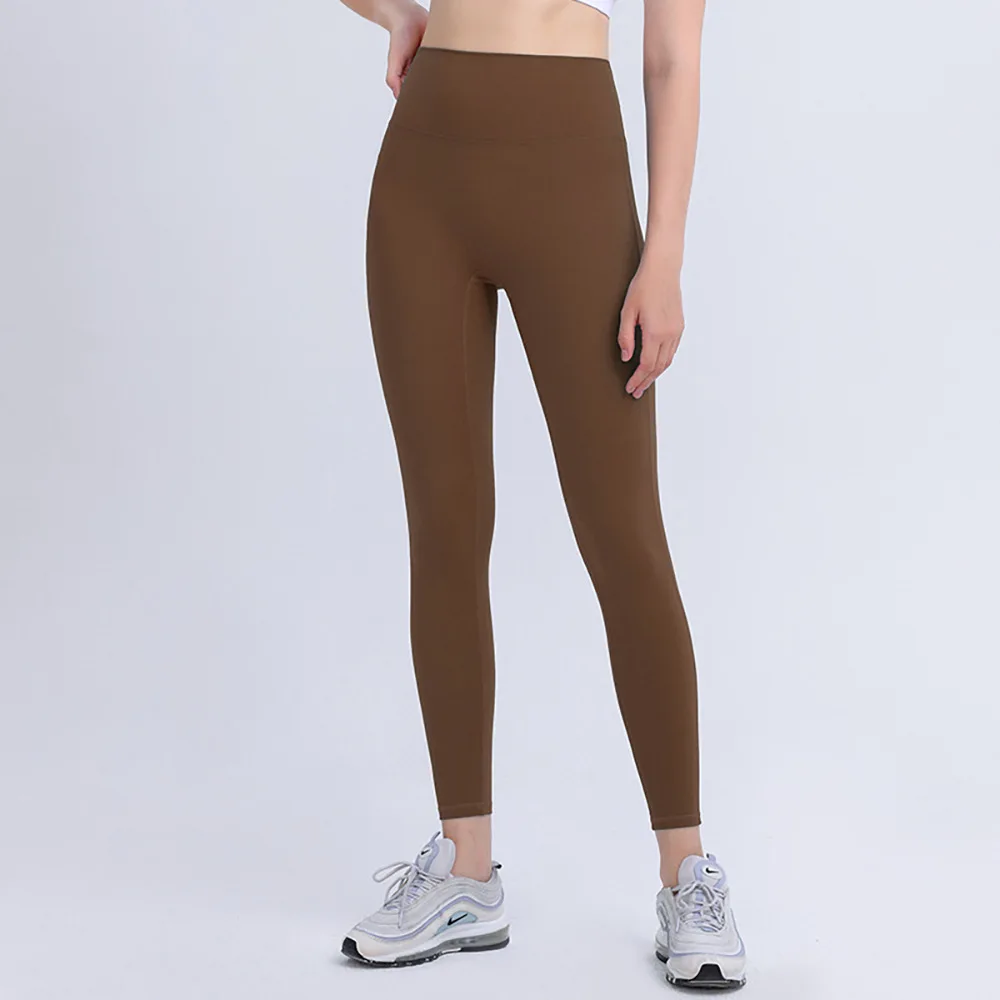 High Waisted Yoga Pants for Women, Skinny Sports, Cropped Pants that Lift, No restraint, Quick-drying, Fitness and Running