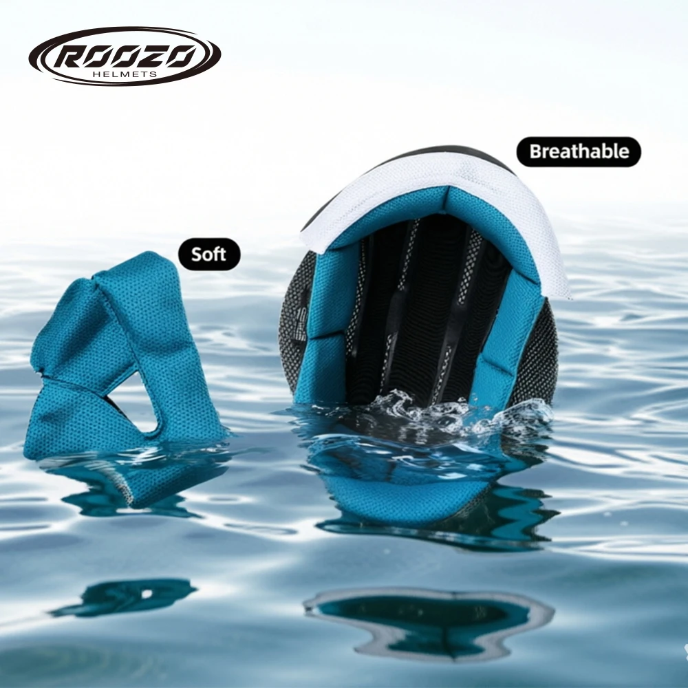 roozo-af10用バイクヘルメットアクセサリー-ヘルメットライニング