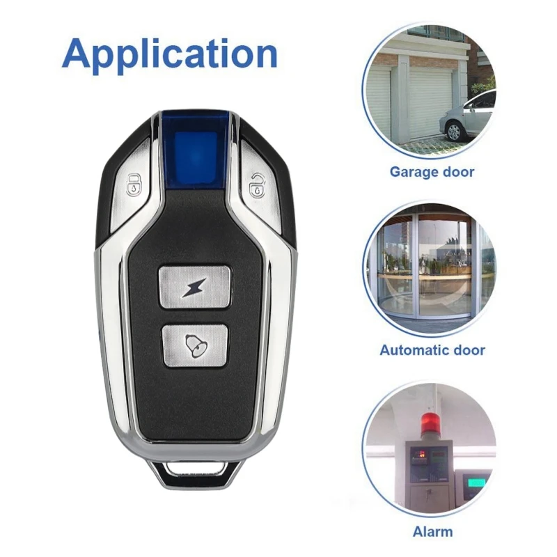 433Mhz RF wireless Remote Control 4 Buttons Garage Gate Door Opener Transmitter Duplicator Clone Cloning Copy Code Car Key