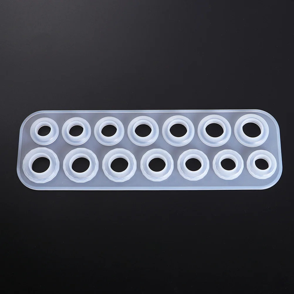 

2Pcs DIY Silicone Ring Mold Professional Epoxy Mold for Handmade Jewelry Creative Ring Casting Supplies Epoxy Molds