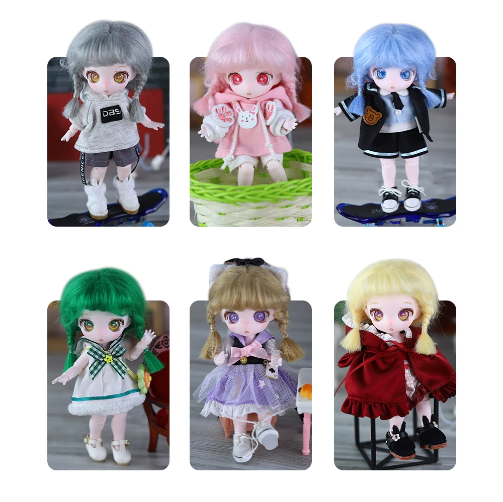 ICY DBS Dream Fairy Maytree OB11 BJD Perücke mit Pony Zubehör Jungen Mädchen Geschenk Spielzeug SD – Detail 4