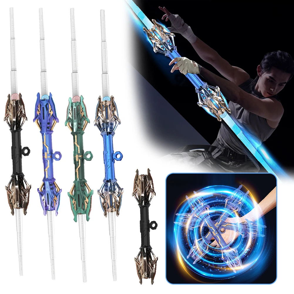 7 Colors RGB Lasers Light Toy Multifunction Double-Headed Light Sabers For Party Prop