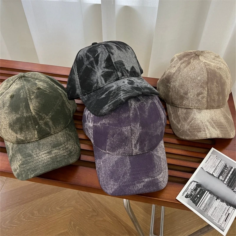 

Бейсболки унисекс в ретро-стиле, защита от солнца, корейский уличный хип-хоп, модные весенне-летние кепки для женщин, повседневные, новые, с эффектом потертости