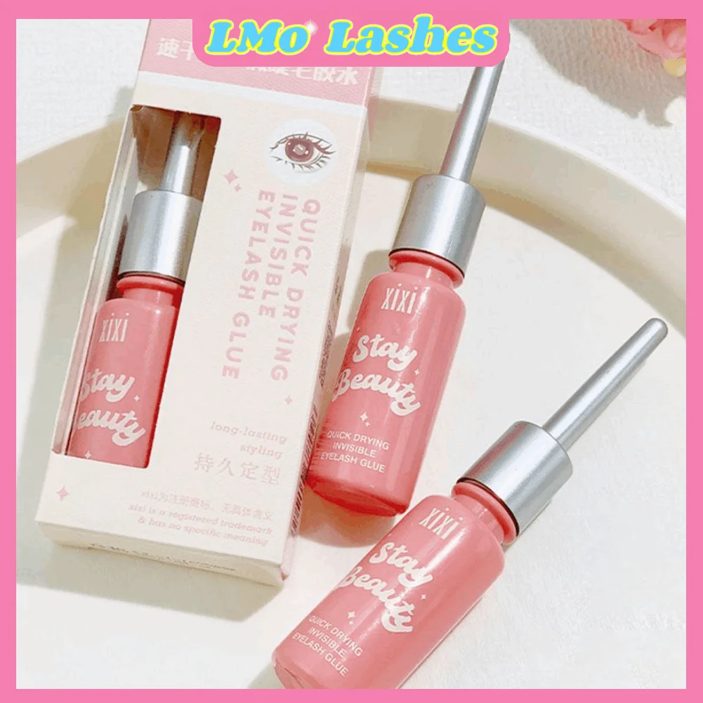 Invisib Lquick Dry 目に見えないつけまつげ接着剤透明ナチュラルつけまつげエクステンション接着剤自己粘着防水ツール