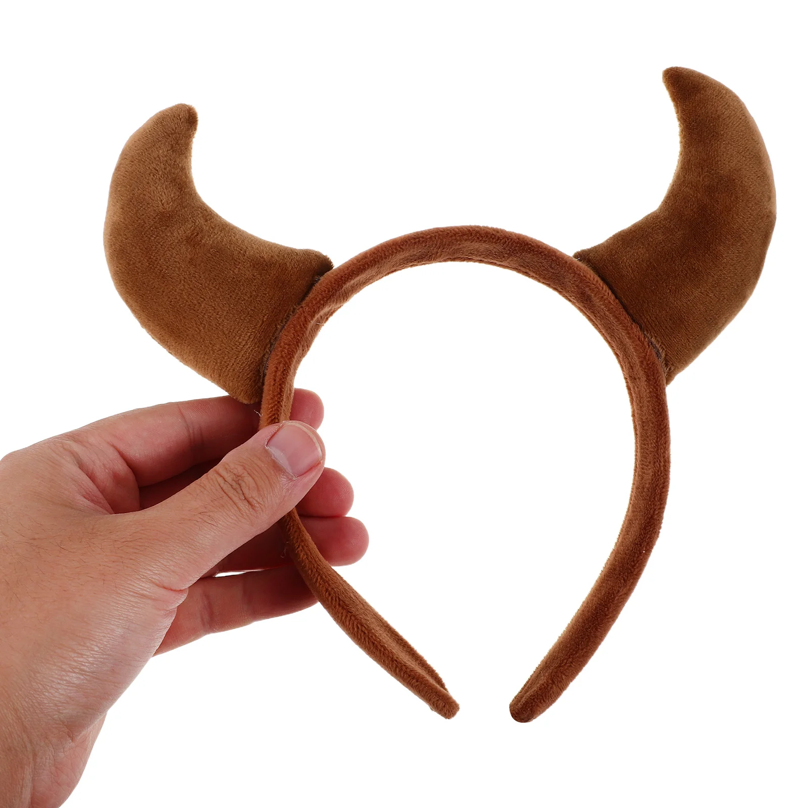 

Повязка на голову с рогом дьявола, повязка на голову с рогом коровы на Хэллоуин, костюм для косплея, вечерние повязки для волос, практичная повязка на голову для мытья лица, обруч для волос для косплея