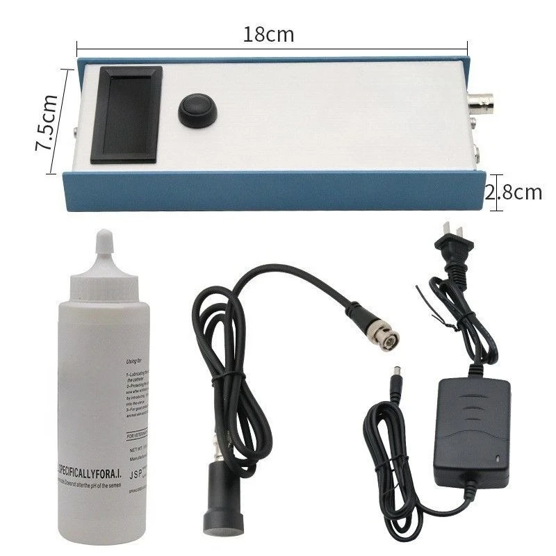 Portable Veterinary Backfat Tester for Pigs, Sow Back‑Fat Thickness Detector, Livestock Pig Farming Measuring Instrument