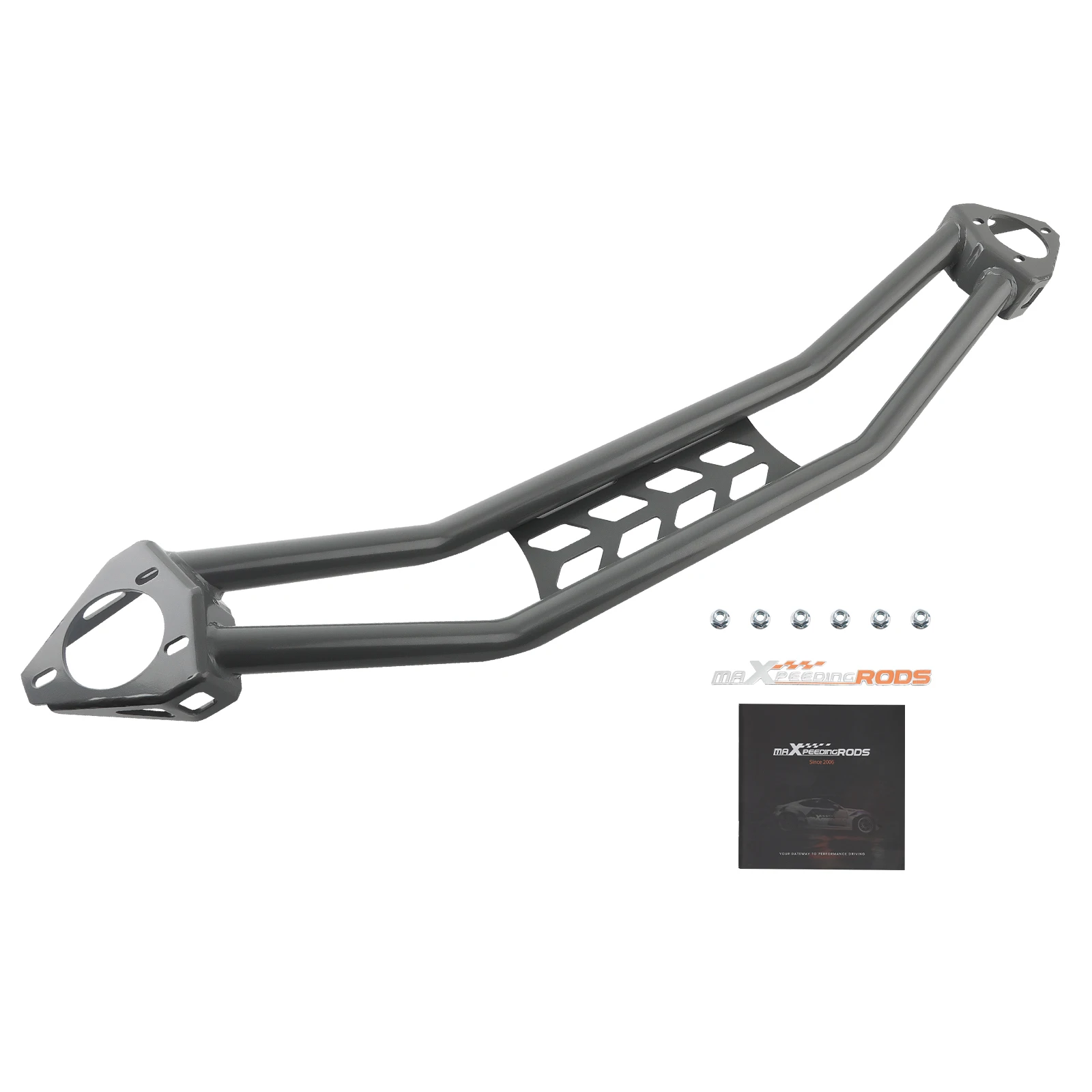 

Single Front Strut Tower Dual Bar Brace Improved for Dodge Challenger 2008-2023